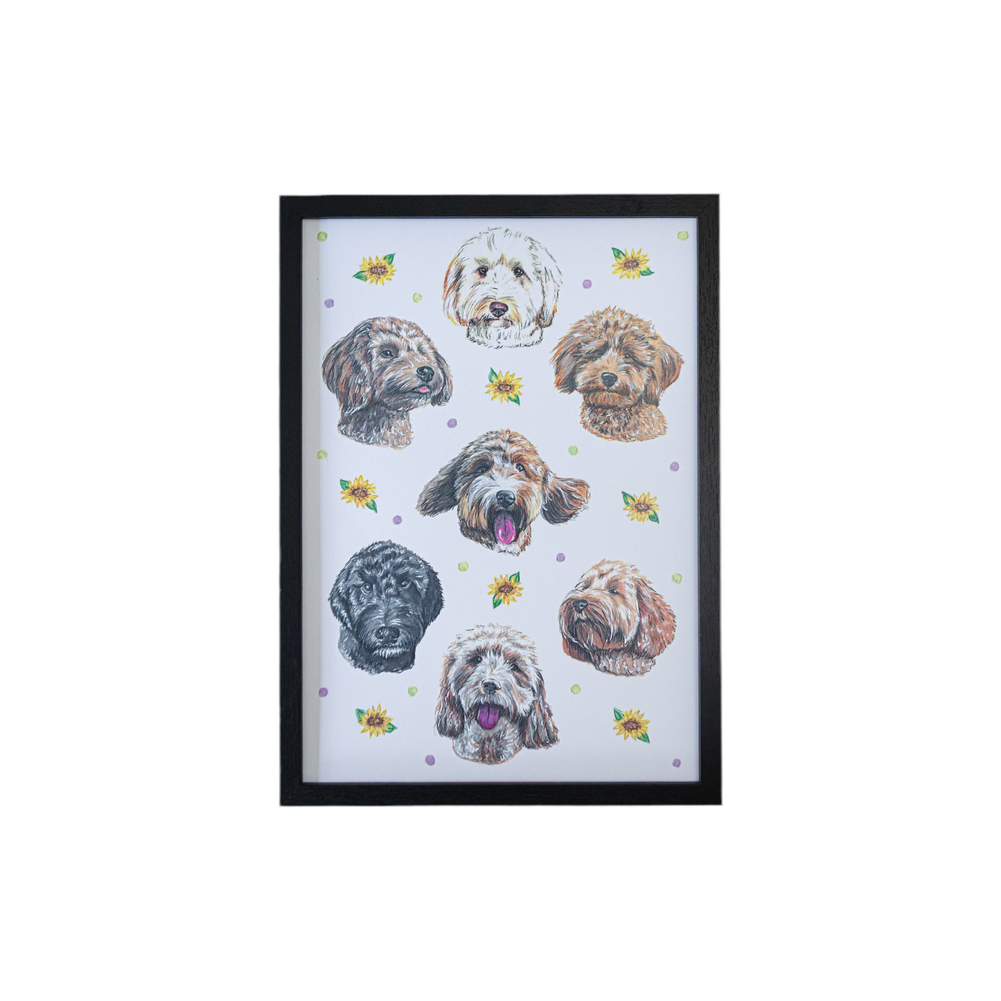 Cockapoo Dizzign Print A4