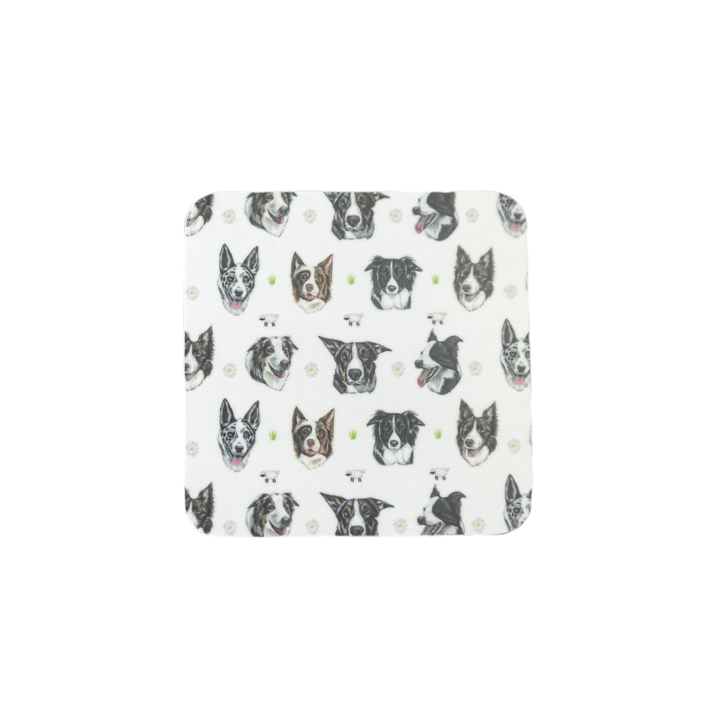Collie Coaster Set of 4