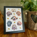 Cockapoo Dizzign Print A5