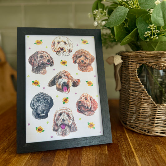 Cockapoo Dizzign Print A5