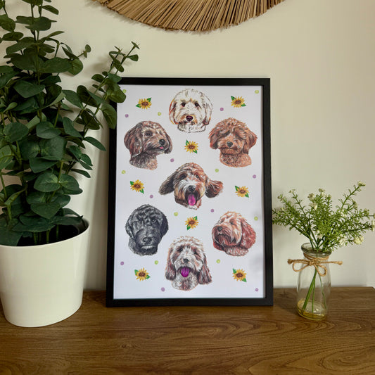 Cockapoo Dizzign Print A3