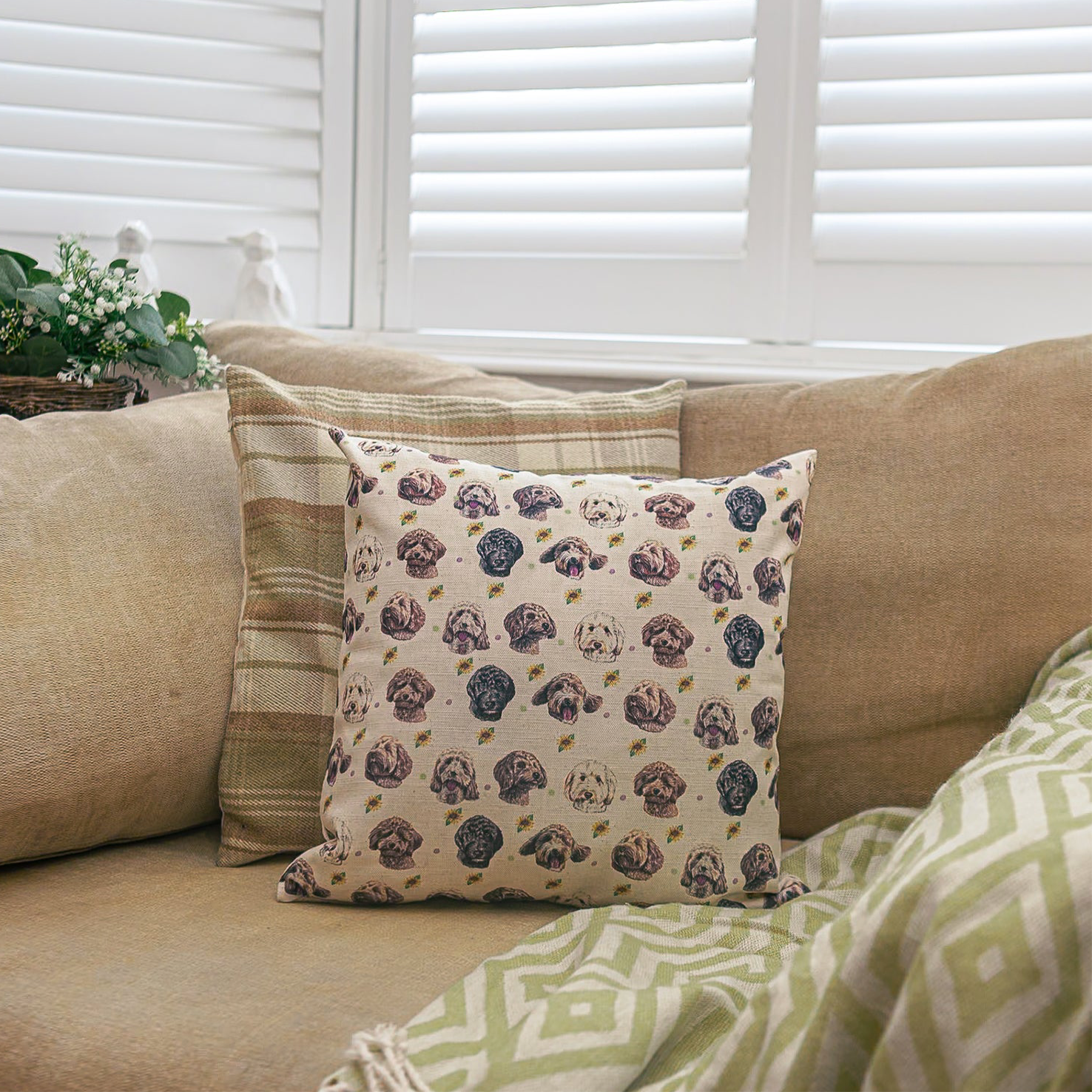 Cockapoo Cushion