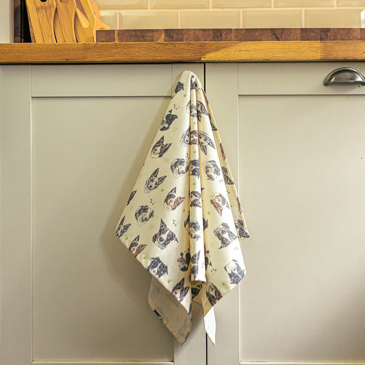 Collie Teatowel