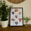 Labrador Dizzign Print A3