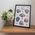 Cockapoo Dizzign Print A4