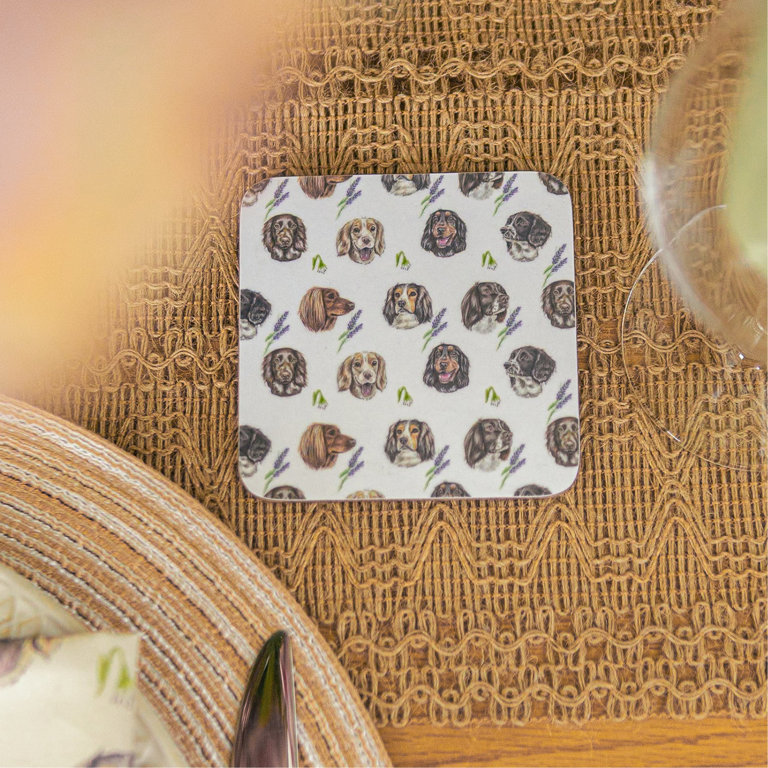 Spaniel Coaster Set of 4