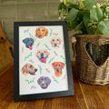 Labrador Dizzign Print A5
