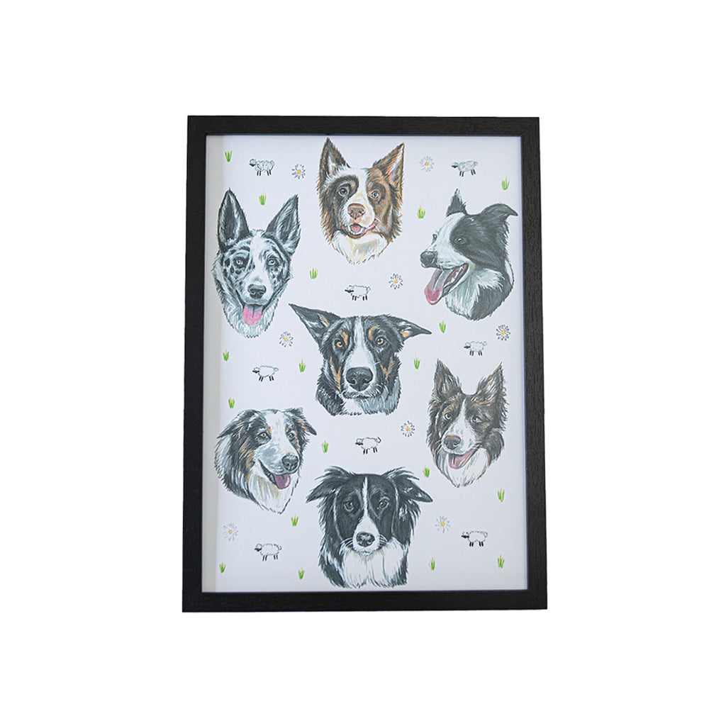 Collie Dizzign Print A4